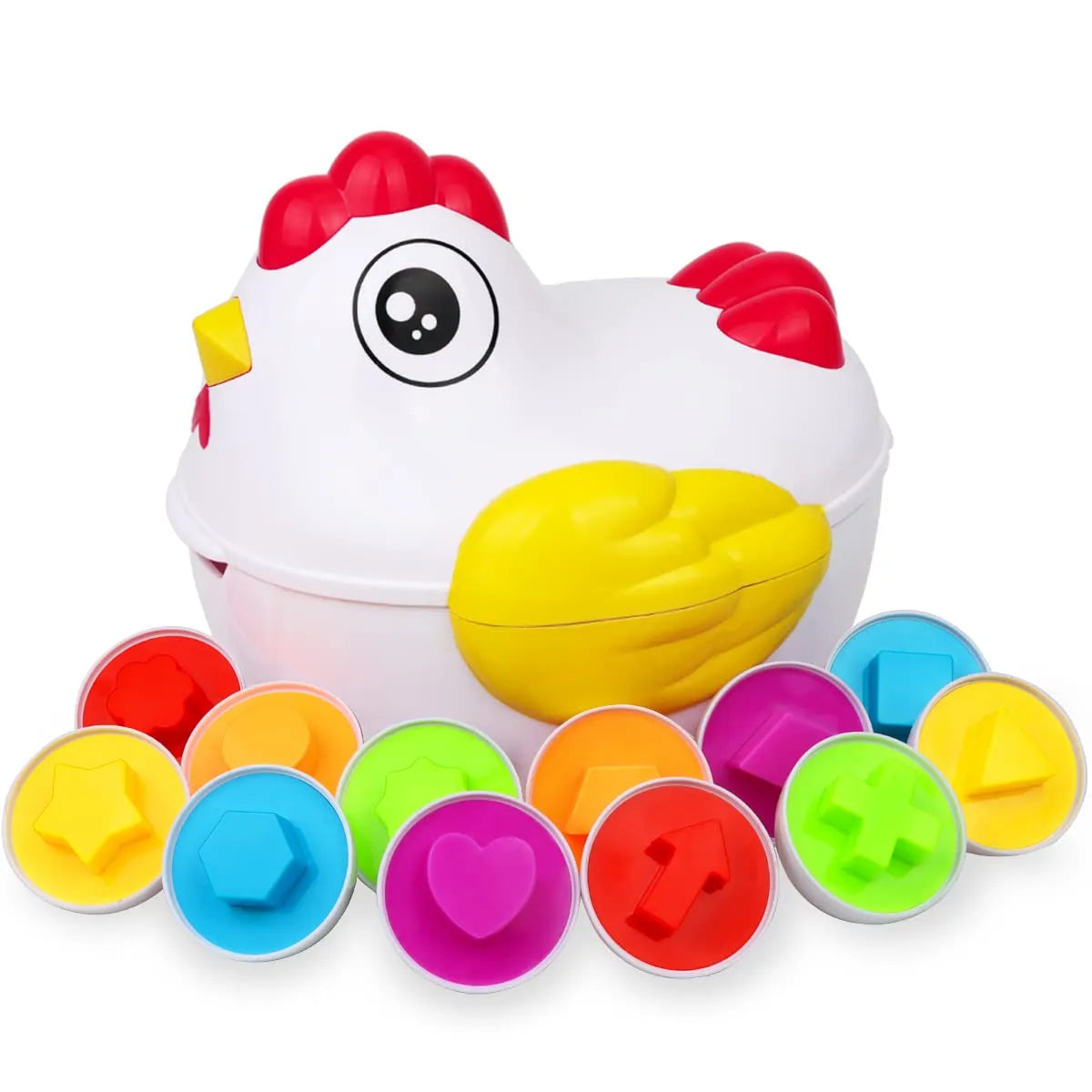 Educational Color and Shape Sorter Baby Toy Set