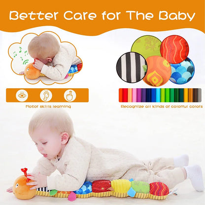 Musical Caterpillar Baby Rattle Toy -