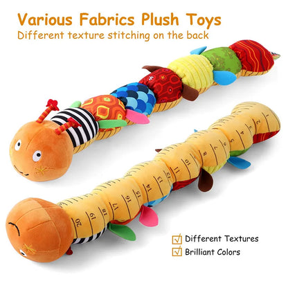 Musical Caterpillar Baby Rattle Toy -