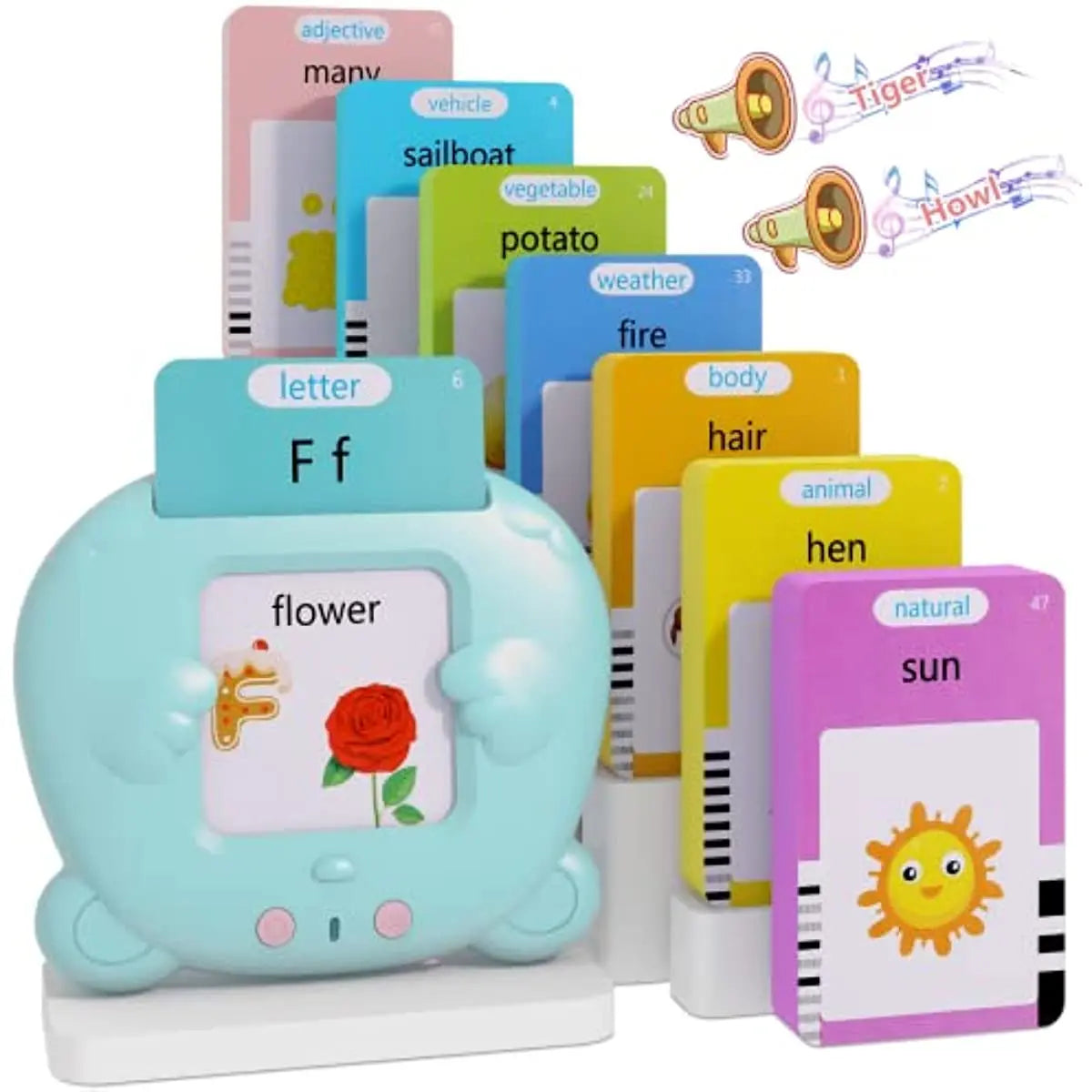 Talking Flash Cards - Interactive Early Educational Toys for Kids