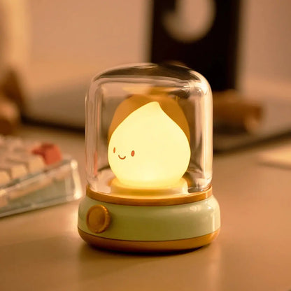 Charming Mini Kerosene Lamp- LED Night Light