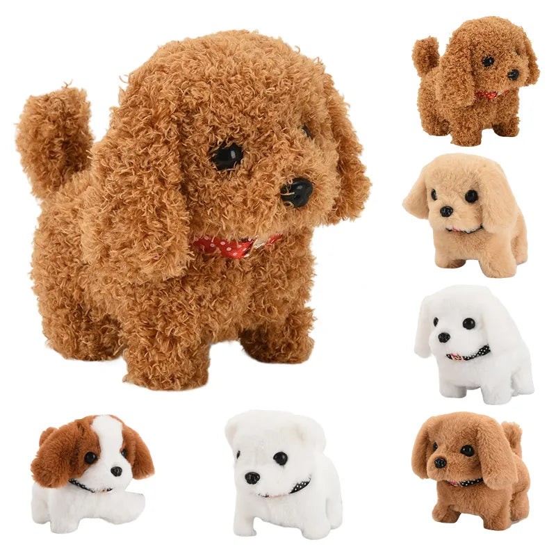 Realistic Plush Simulation Smart Dog Toy