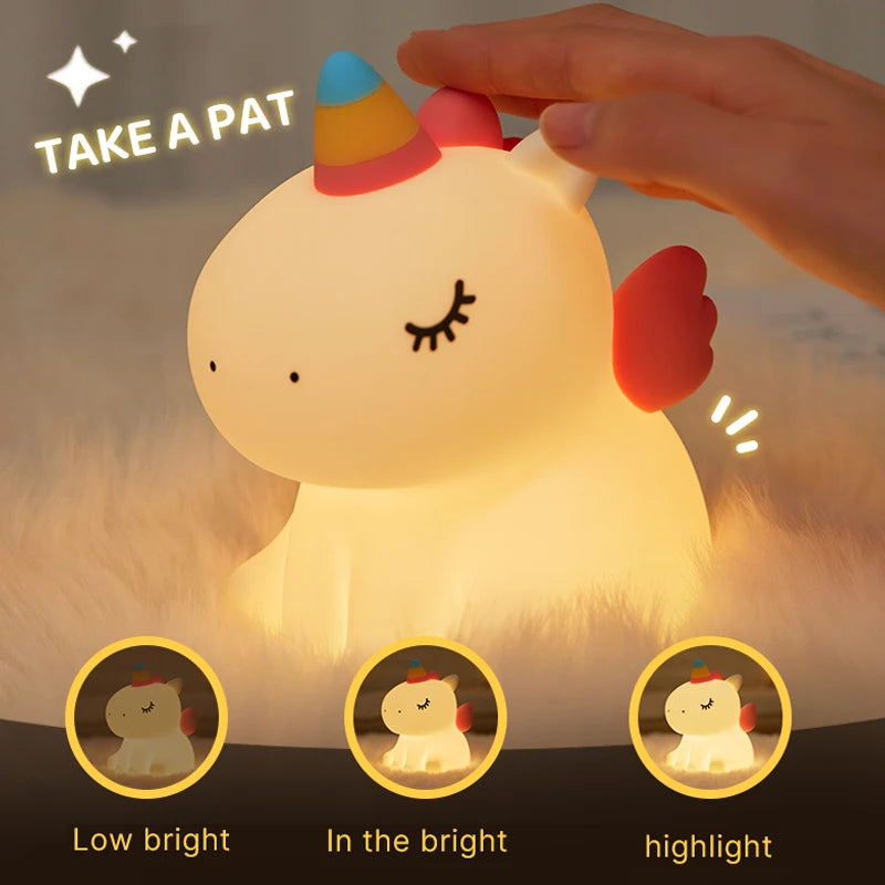 Magical Unicorn Silicone Night Light