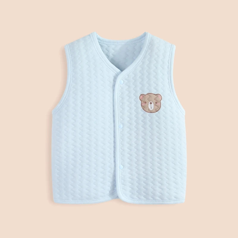 Cotton Baby Vest, Soft and  Warmth for all season comfort.